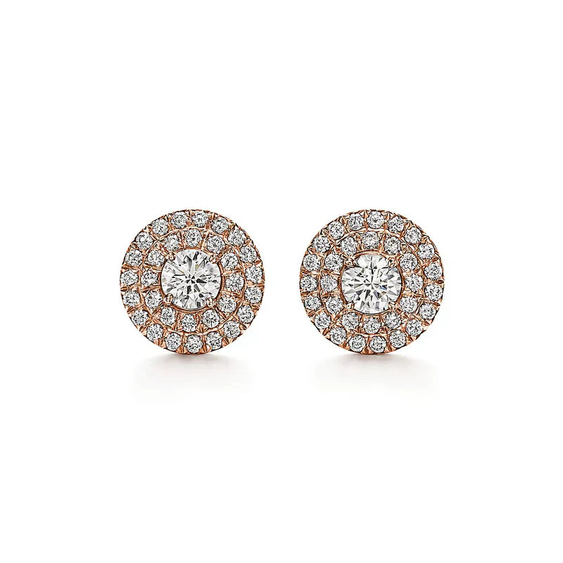 Noble T Soleste Diamonds White Gold Earrings