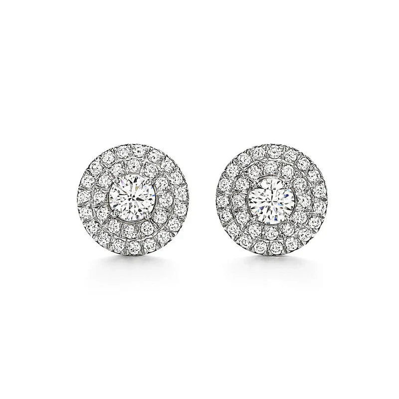 Noble T Soleste Diamonds White Gold Earrings
