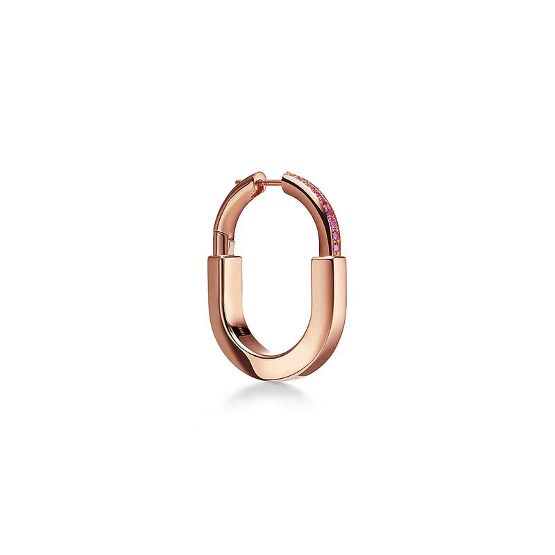 4.9/5 109 reviews Noble Lock ROSÉ Edition Medium Earrings