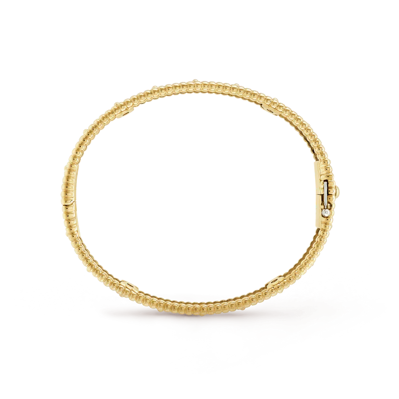 Noble Perlée Clovers Bracelet