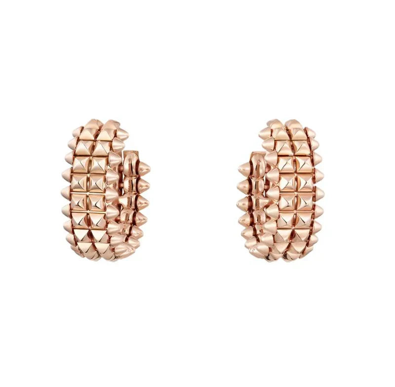 Noble Clash Earrings Rose Gold