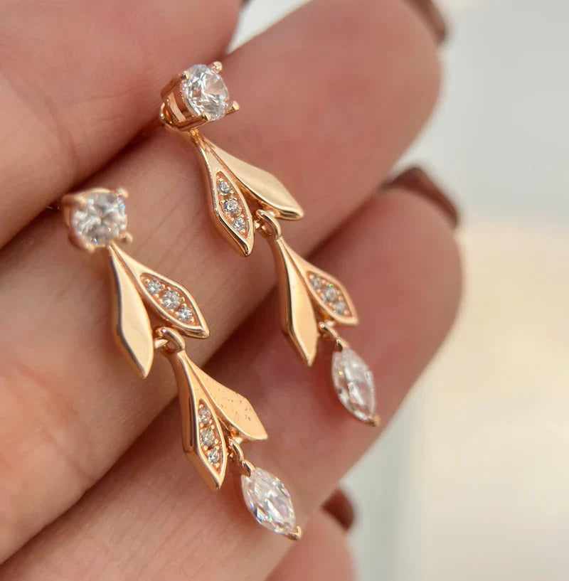 Noble Vine Convertible Drop Earrings