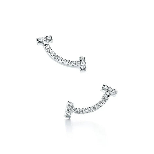 Noble T Smile Diamonds Earrings