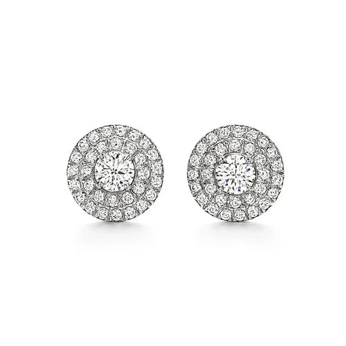 Noble T Soleste Diamonds White Gold Earrings
