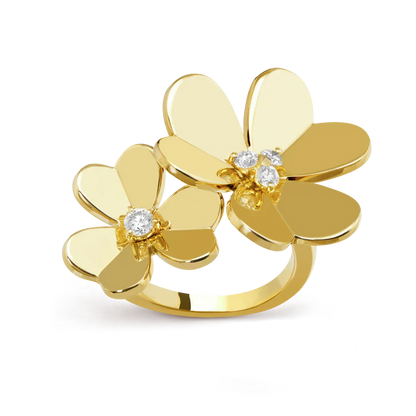 Noble Diamond Frivole Between The Finger Ring Elegant Luxury