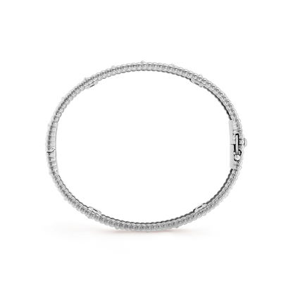Noble Perlée Clovers Bracelet
