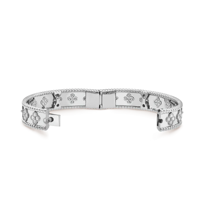 Noble Perlée Clovers Bracelet