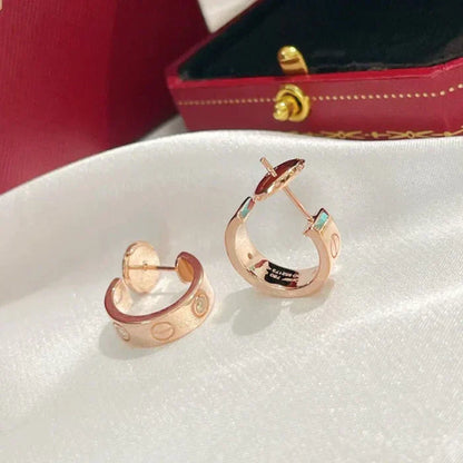 Noble Love Earrings 5.7mm 2 Diamonds