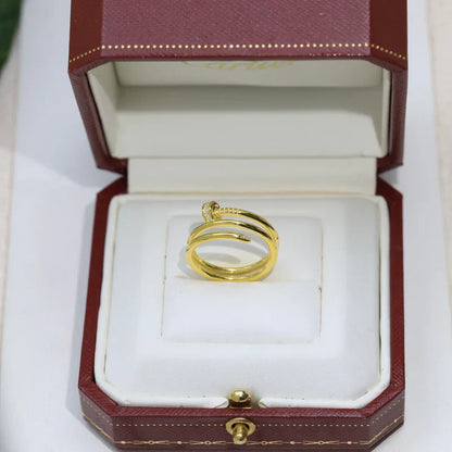 Noble Juste Un Clou Diamond Ring Luxury Women