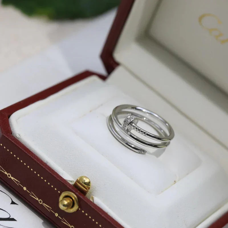 Noble Juste Un Clou Diamond Ring Luxury Women