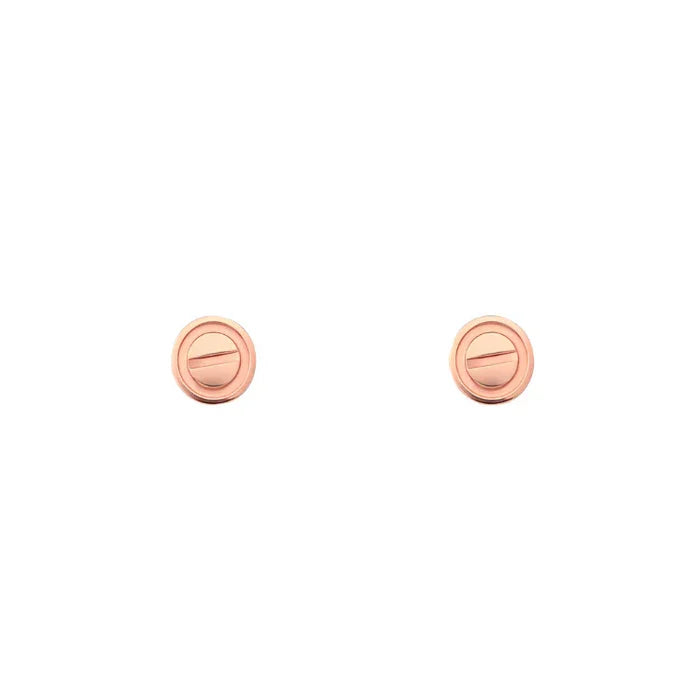 Noble Love Earrings Gold 7.2mm