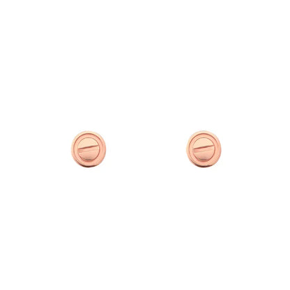 Noble Love Earrings Gold 7.2mm