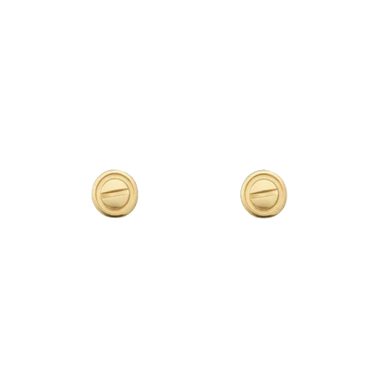 Noble Love Earrings Gold 7.2mm