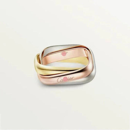 Noble Trinity Cushion Ring for Women