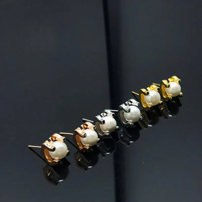 Noble C De Pearl Earrings Wedding Jewelry