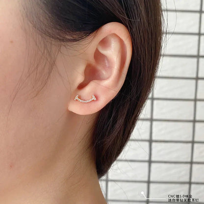Noble T Smile Diamonds Earrings