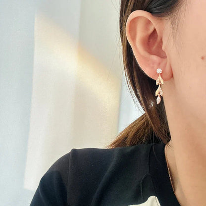 Noble Vine Convertible Drop Earrings