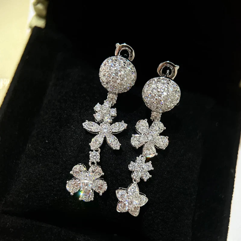 Noble Folie Des Prés Earrings Elegant Style
