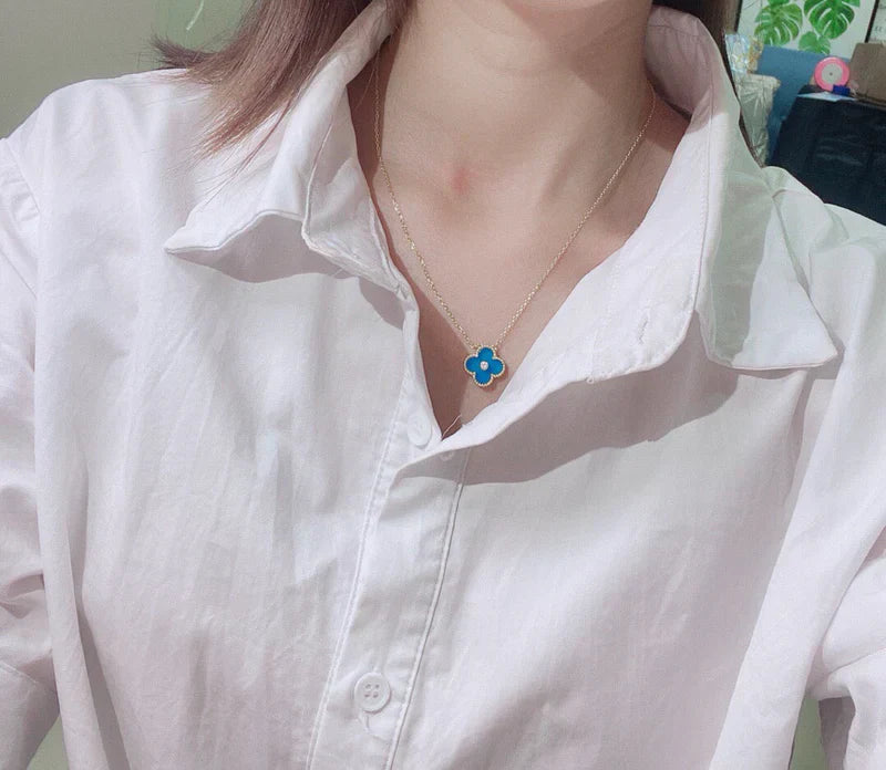 Noble Vintage Alhambra Agent Clover Necklace